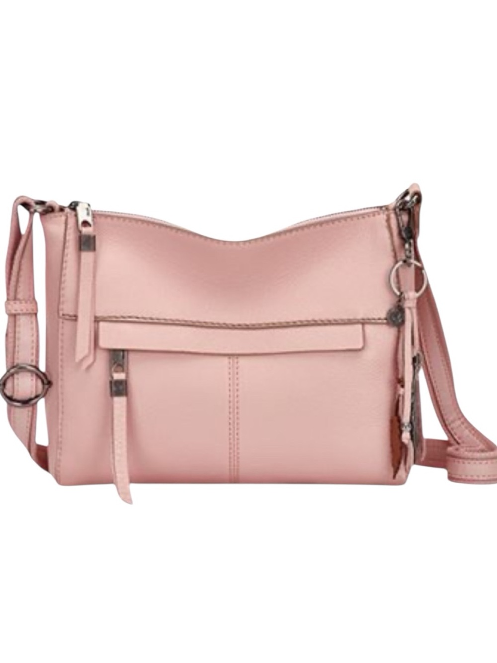 The Sak Alameda Crossbody Purse Light Pink